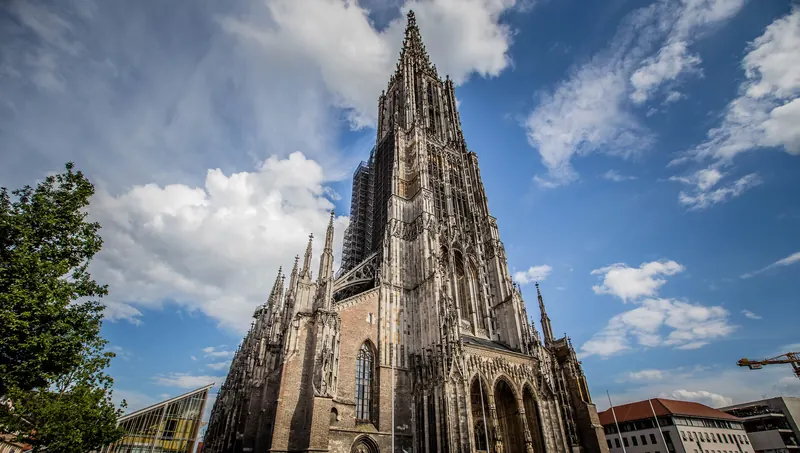 Ulmer Münster mit dem hohen Westturm